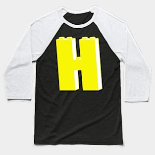 THE LETTER H Baseball T-Shirt